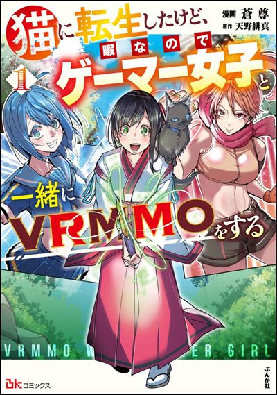 猫に転生したけど、暇なのでゲーマー女子と一緒にVRMMOをする（1）