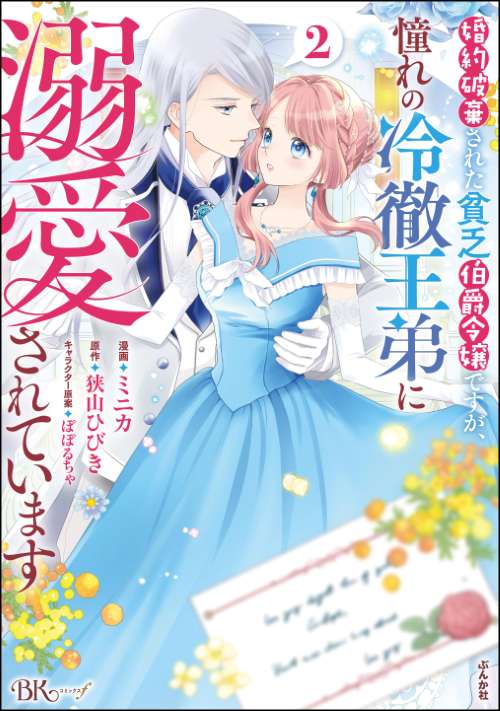 婚約破棄された貧乏伯爵令嬢ですが、憧れの冷徹王弟に溺愛されています コミック版 （2）